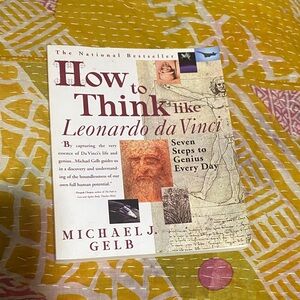 How to Think Like Leonardo da Vinci Book by Michael J. Gelb